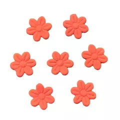aplique flor prensada