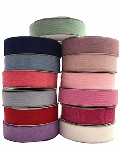 Fita Veludo Cotele Coral 38mm (2 metros) na internet
