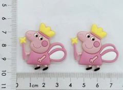 Aplique da Peppa emborrachado (2 unds) - comprar online