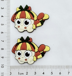 Aplique Emilia Sitio do Pica Pau Amarelo emborrachado (2 unds) - comprar online