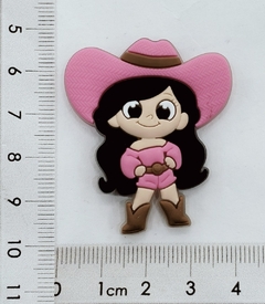 Aplique Boiadeira Ana Castela Emborrachado(Trio) - comprar online
