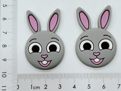 Aplique Bolofofo Coelho Bunny emborrachado (2 unds) - comprar online