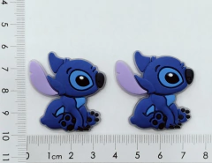 Aplique Stitch Sentado Emborrachado (2unds) - comprar online