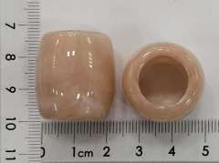Tubo de Resina Nude Rosado Mesclado 25x18 MM (2und) na internet