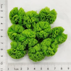 Pompom de malha Verde 25 mm (10 unds) na internet