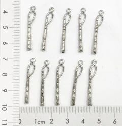 Pingente Ibiri de Nanã Niquel (10unds) 7597 - comprar online