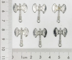 Pingente Machadinho Niquel (6unds) 7589 - comprar online