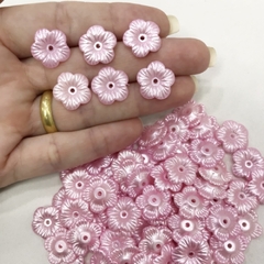 Mini Flor Perolada Rosa Aberta (20gramas)