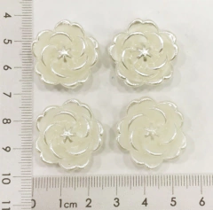 Flor Perolada Grande (4unds) - comprar online
