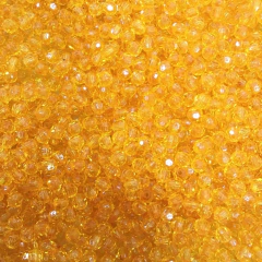 Miçanga sextavada Transparente Laranja (20 gramas) - comprar online