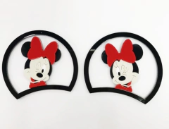 Aplique Orelha de Acrilico da Minnie (2 pcs)