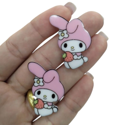 Aplique de Acrilico My Melody 3,5cm (PAR) - comprar online