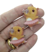 Aplique Capivara Bailarina 3,5cm (PAR) - comprar online