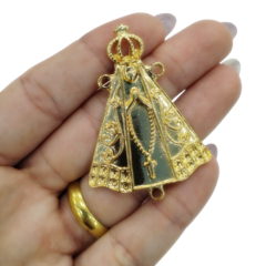 Entremeio para terço Nossa Senhora Aparecida Grande (1UND) - comprar online