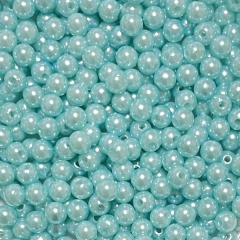 Perola Azul Celeste com Furo - 50 g
