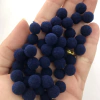 POMPOM AZUL MARINHO 10 MM (100 UNDS)