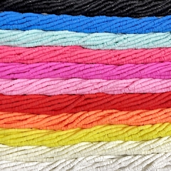 Disco emborrachado 4mm fimo branco (fio) - comprar online