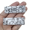 aplique bobbie goods acrilico - hairclips bobbie goods
