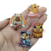 Kit Apliques Capivaras Fofinhas acrilico (8 pcs) - comprar online