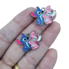 Pingente de Metal Stitch e Angel (par) - comprar online