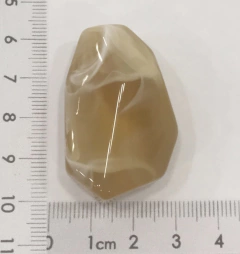 Passante de Resina Bege Escuro Mesclado(1und) na internet