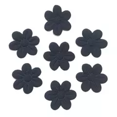 aplique flor prensada