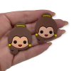 Aplique Princesa Bella rosto emborrachado (2 unds)