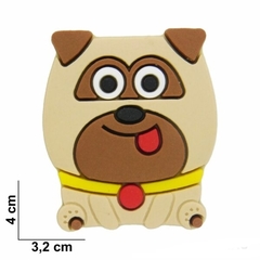 Aplique Bulldog Pets emborrachado (par) - comprar online