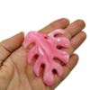 Pingente De Resina Costela de Adão Rosa Mesclado (Und)