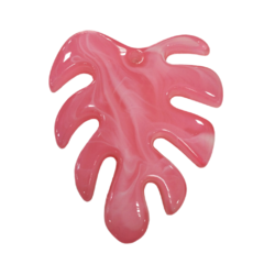Pingente De Resina Costela de Adão Rosa Mesclado (Und) - comprar online