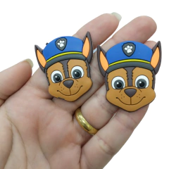 Aplique emborrachado Chase Patrulha Canina (2unds)