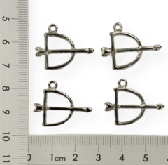 Pingente Arco e Flexa Niquel (4unds) 7573 - comprar online
