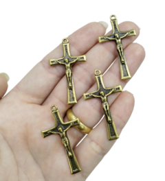 Crucifixo Ouro Velho (4unds) 7578