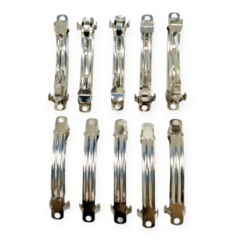 Presilha Prata 6cm (10unds) - comprar online