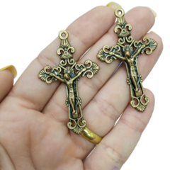 Crucifixo Ouro Velho (2unds) 7755