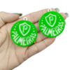 Pingente do Palmeiras Acrílico 4,5cm (2 unds)