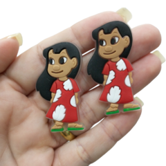 Aplique Lilo Stitch Emborrachado (2 unds)