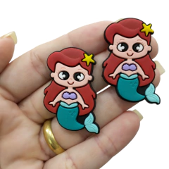 Aplique Sereia Ariel Emborrachado (2 unds)