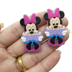 Aplique Minnie Rosa Emborrachado (2 unds)