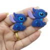 Aplique Stitch Sentado Emborrachado (2unds)