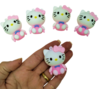 Pingente Emborrachado Hello Kitty Pink (1 und)