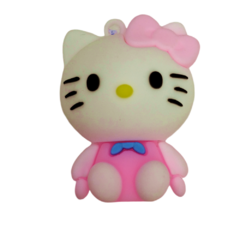 Pingente Emborrachado Hello Kitty Pink (1 und) - comprar online
