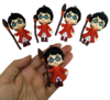 Pingente Harry Potter Emborrachado (1 und)