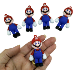 Pingente Super Mario Bros Emborrachado (1 und)