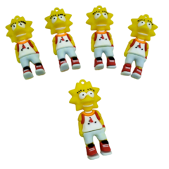 Pingente Lisa Simpsons Esportiva Emborrachado (1 und)