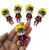 Pingente Naruto Vermelho Emborrachado (1 und)