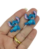 Pingente Stitch Deitado (par)