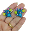 Pingente Stitch Com Pompom (par)