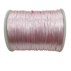 Fio de Seda Rosa Bebe 1mm (10 metros)