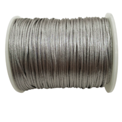 Fio de Seda Cinza 1mm (10 metros)